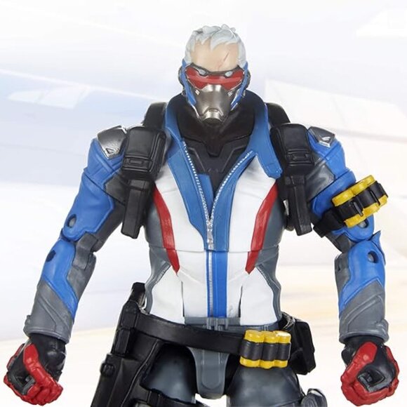 Overwatch Soldier 76 & Strike Ana Dual Pack 6" Collectible SEALED⚡🏃♀️💨🚚 - Picture 11 of 15